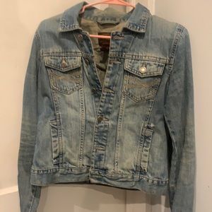 Aeropostale Women’s Distressed Jean Jacket